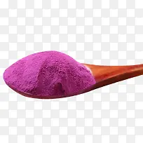 满满一勺紫薯粉