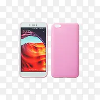 小米 红米 手机 硅胶壳 粉色