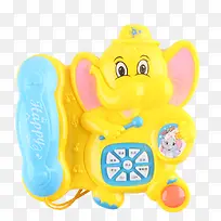 大象玩具电话素材