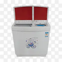 红盖子常见双缸洗衣机