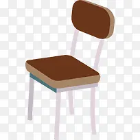 褐色的椅子