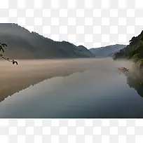 早晨的小东江