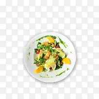 美味的蔬菜沙拉实物图