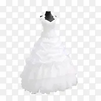 白色婚纱礼服