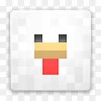 鸡Minecraft的头像图标