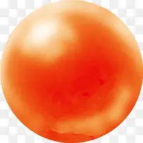 圆球橙色图片素材