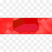 电商双红色喜庆电器背景banner