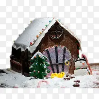 圣诞节雪屋
