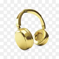 金色耳机