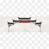 中国风古典茶道banner背景