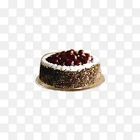 巧克力圆形栗子蛋糕