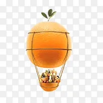 橘子气球
