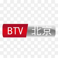红色北京卫视logo标志