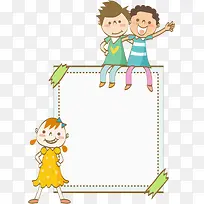 信封孩子