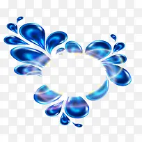动感水花纹图片