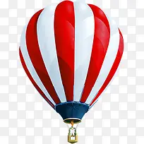 热气球红白热气球装饰