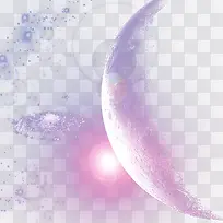 紫色月球