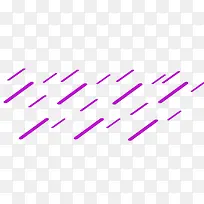 紫色几何飘浮