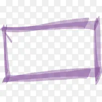 紫色马克笔矩形框
