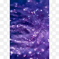 紫色沙粒水晶海报背景