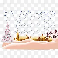 下雪场景