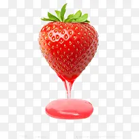 草莓创意果酱装饰新鲜果酱