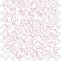 粉色立体的花