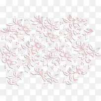 立体花卉矢量素材