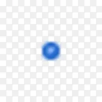 蓝色的圆点图标