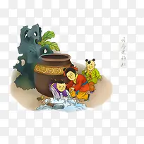 司马光砸缸