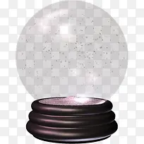 透明圆球粒子漂浮