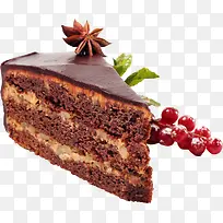 巧克力提拉米苏蛋糕免抠免费下载