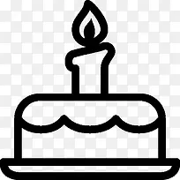 吃生日蛋糕图标