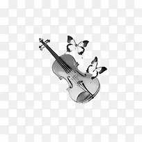 黑白提琴