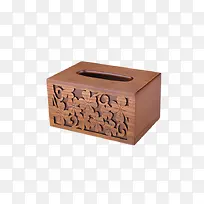 弘艺堂木质纸巾盒