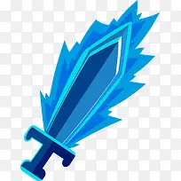 游戏兵器蓝色宝剑