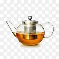 高硼硅耐热玻璃草茶壶