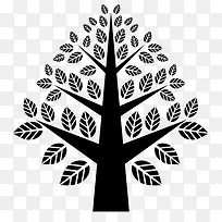 树木的标志icon