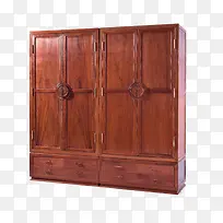 经典红木衣柜设计素材