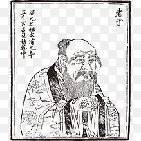 矢量孔子图