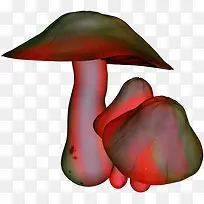 卡通彩色蘑菇造型