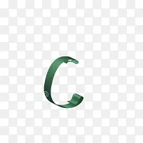 字母  C