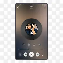 手机音乐播放界面