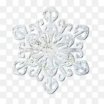 羊角形状雪花
