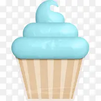 蓝色小蛋糕