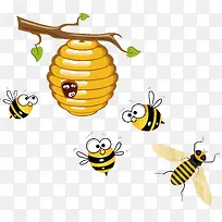 采蜂蜜的蜜蜂