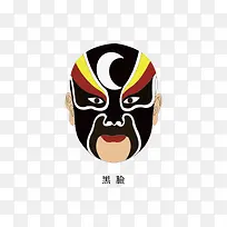 京剧 黑脸
