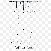 黑色水滴