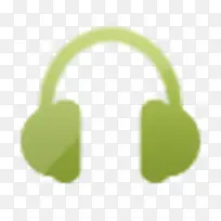 耳机green-icon-set