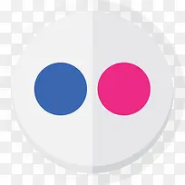 Flickr Logo在线共享